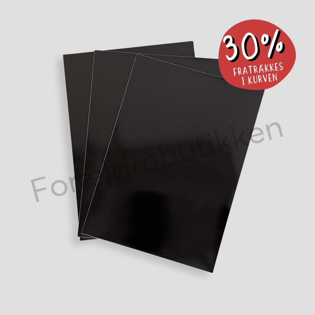 1 magnetplade - 0,6 mm Stor