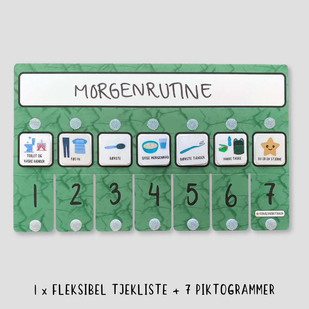 godt fra start bundle morgenrutine tjeklisten