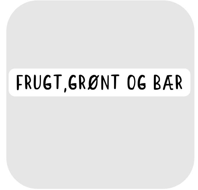 Titel Brik - Frugt Grønt Og Bær Pædagogisk Legetøj