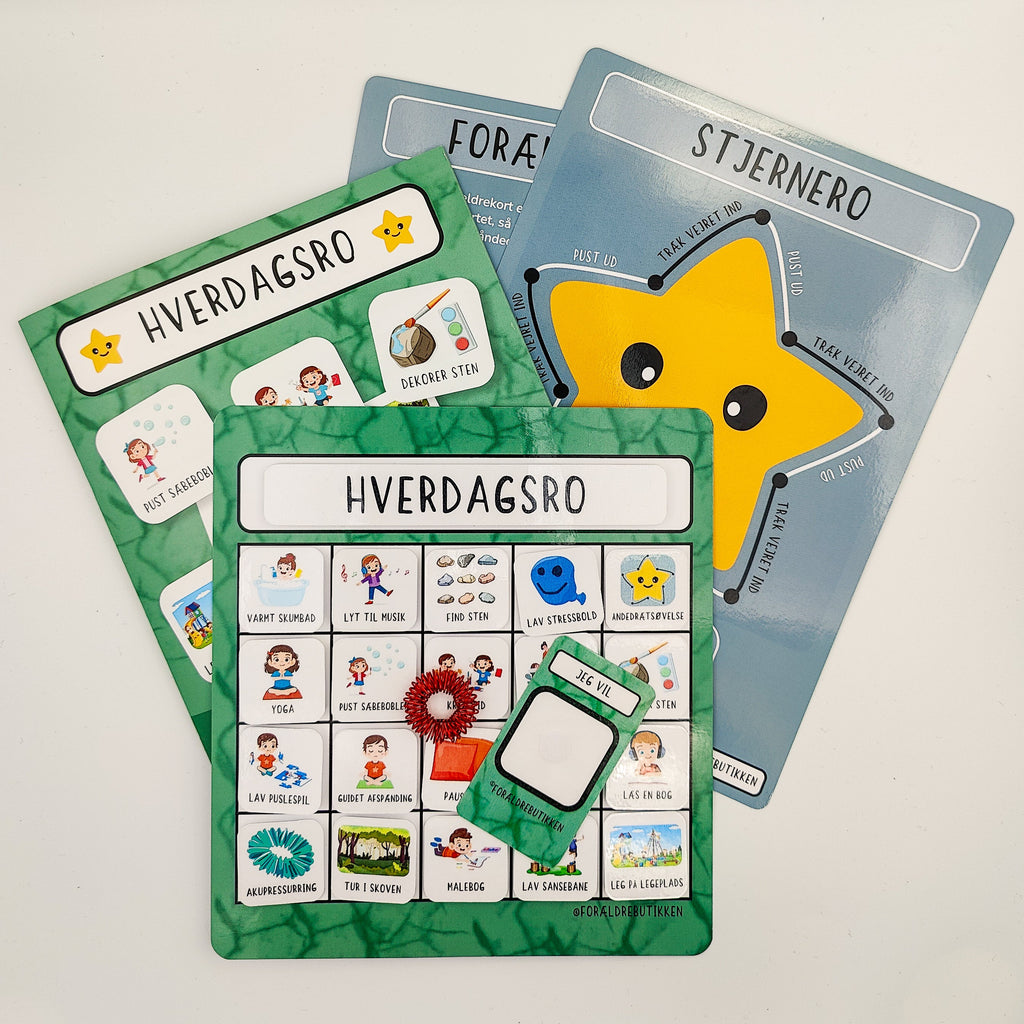 Pakkeløsning- Hverdagsro, fyldt med inspiration og muligheder for at skabe små rolige åndehuller i hverdagen