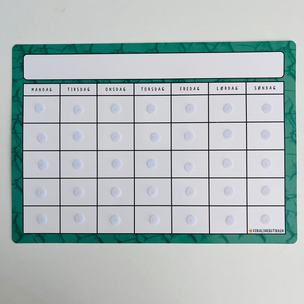 Fleksibel kalender, skoleskema, skema, uge kalender i CGR