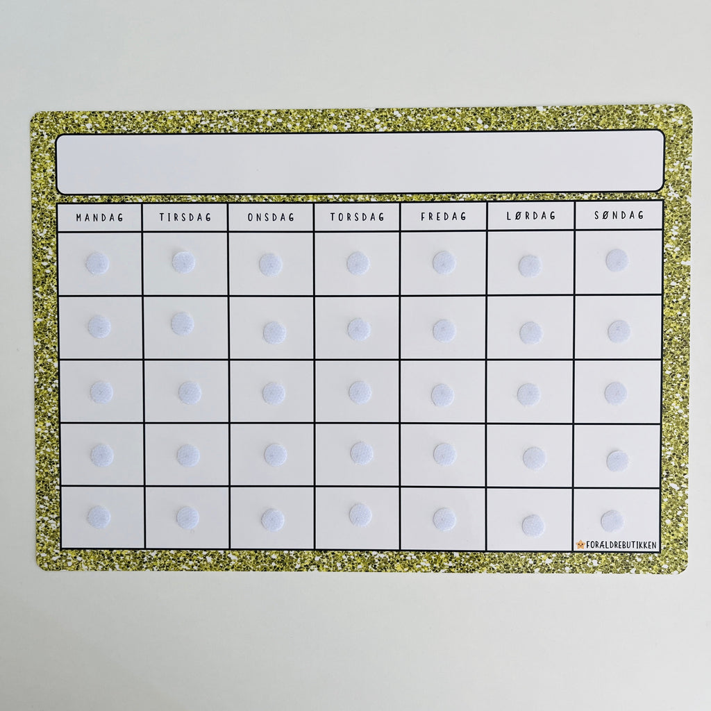 Fleksibel kalender, skoleskema, skema, uge kalender i GG