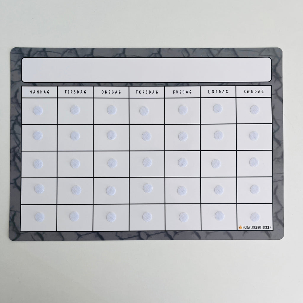 Fleksibel kalender, skoleskema, skema, uge kalender i CS