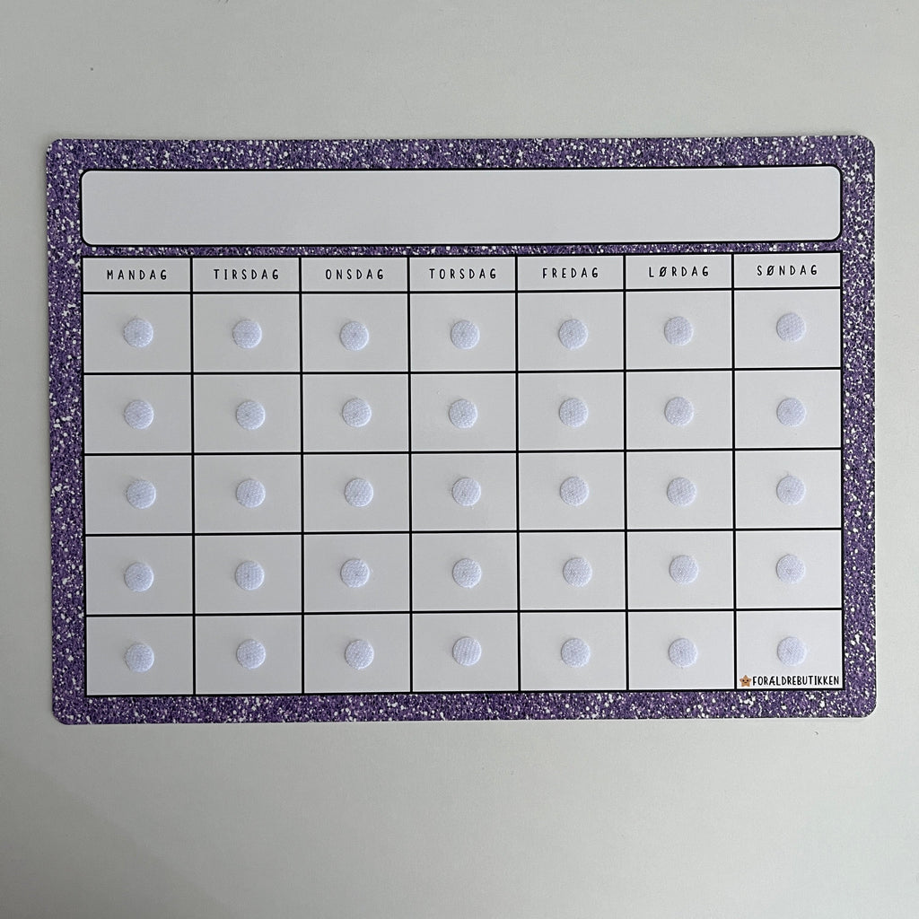 Fleksibel kalender, skoleskema, skema, uge kalender i GL
