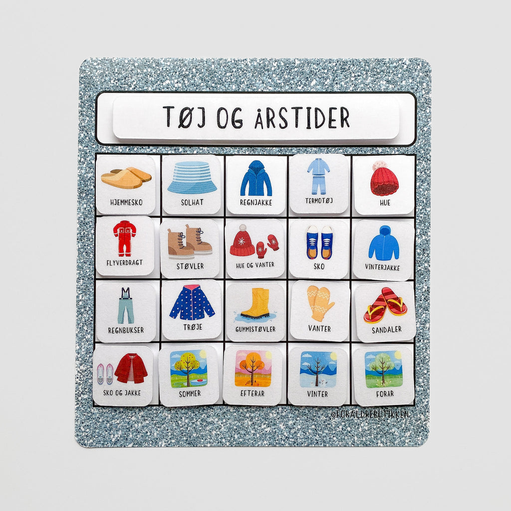 Pakkeløsning - Tøj Og Årstider Pædagogisk Legetøj