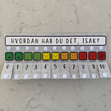 Lifeskill tjekliste - Hvordan har du det? - 11 felter