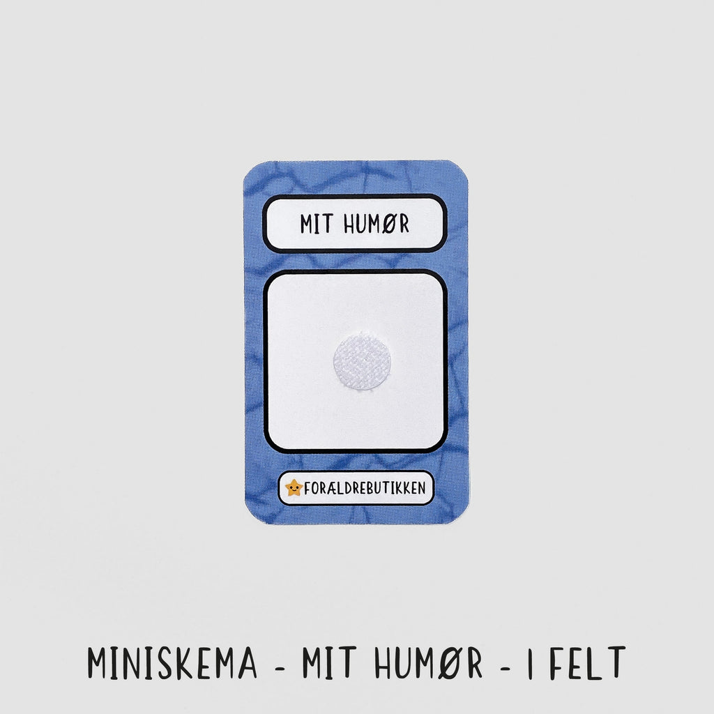 Pakkeløsning - Følelser Lille Bille Glimmer Guld / Mit Humør 1 Felt Pædagogisk Legetøj