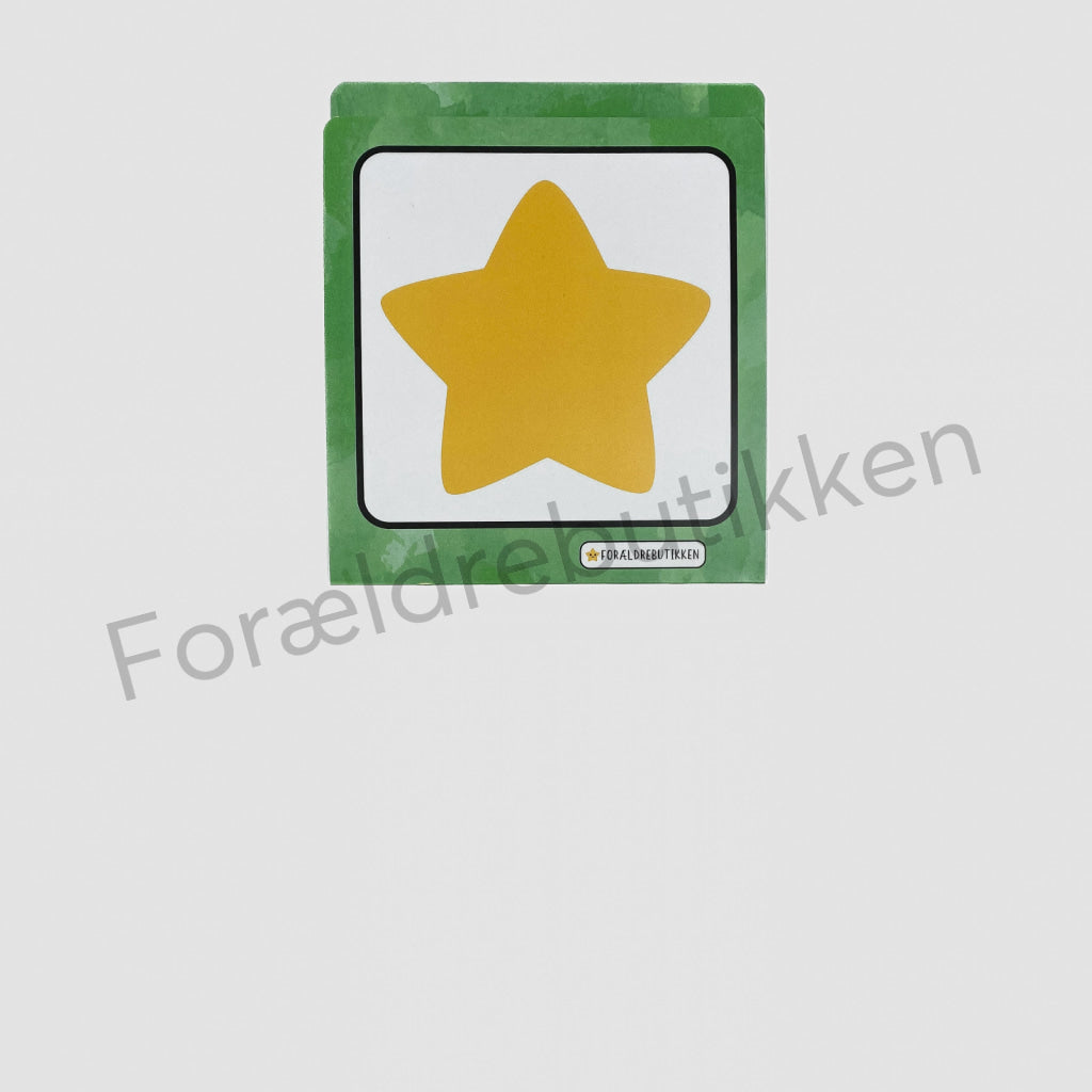 Fleksibel Tjekliste - 1 låge - Til Institution (10x10cm) Pædagogisk legetøj