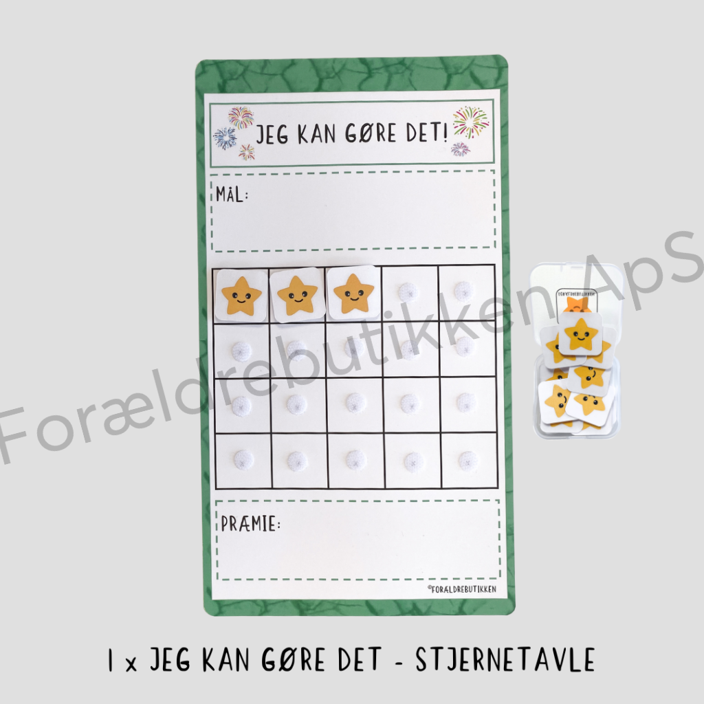 forældrebutikkens godt fra start bundle stjernetavlen