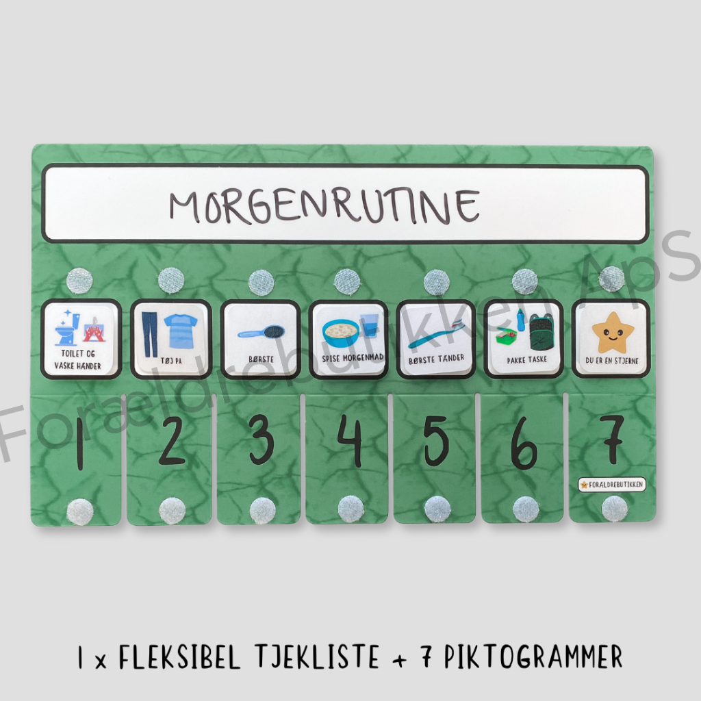 godt fra start bundle morgenrutine tjeklisten