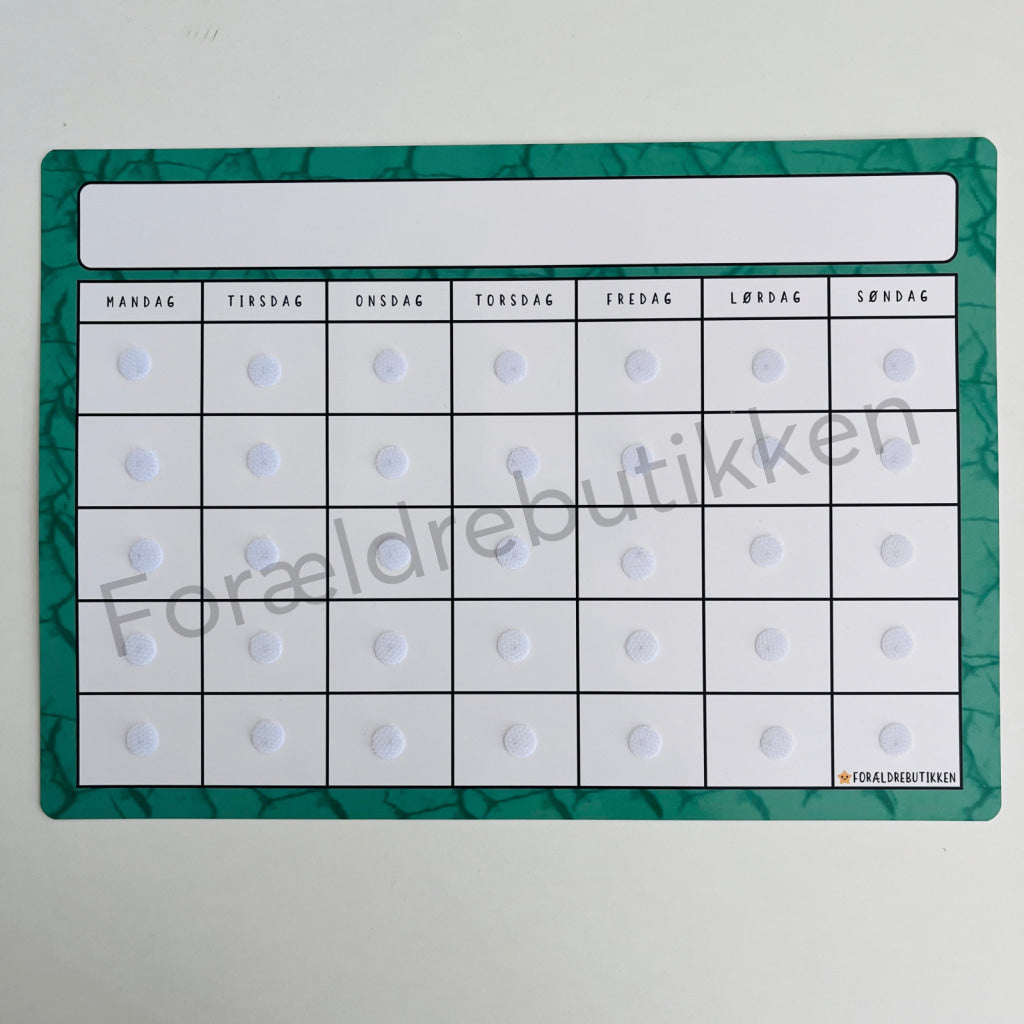 Fleksibel kalender, skoleskema, skema, uge kalender i CGR