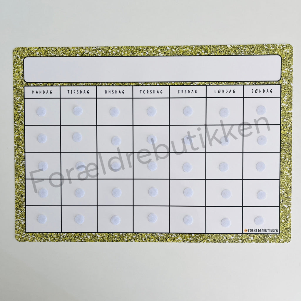 Fleksibel kalender, skoleskema, skema, uge kalender i GG