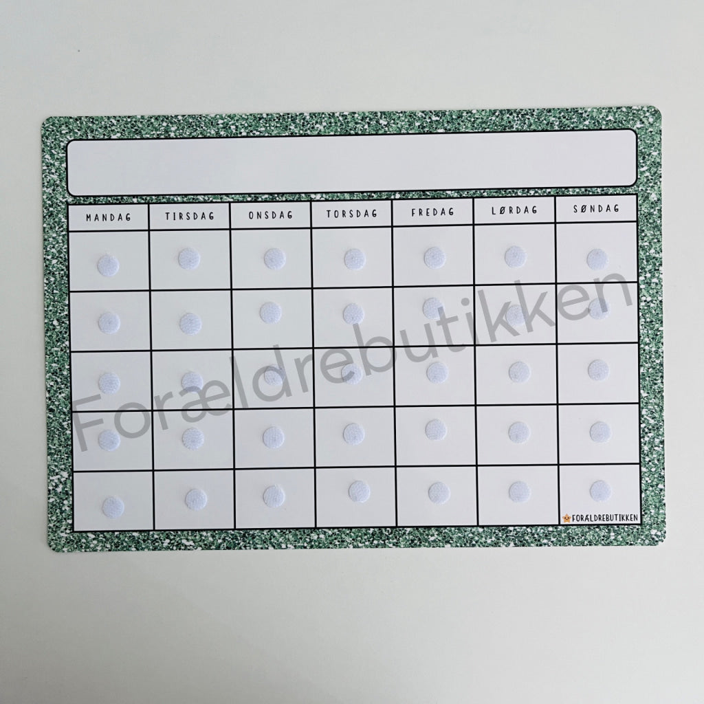 Fleksibel kalender, skoleskema, skema, uge kalender i GGR