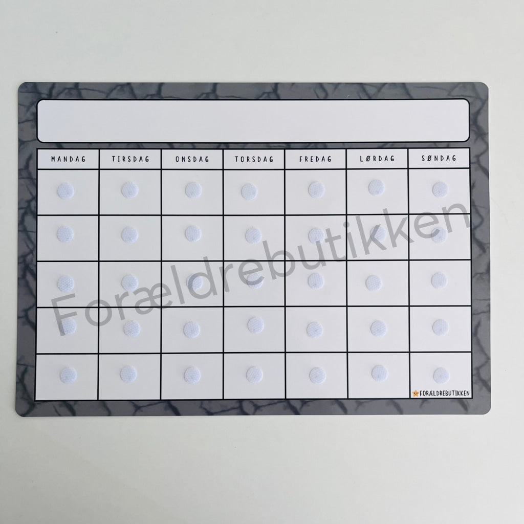 Fleksibel kalender, skoleskema, skema, uge kalender i CS