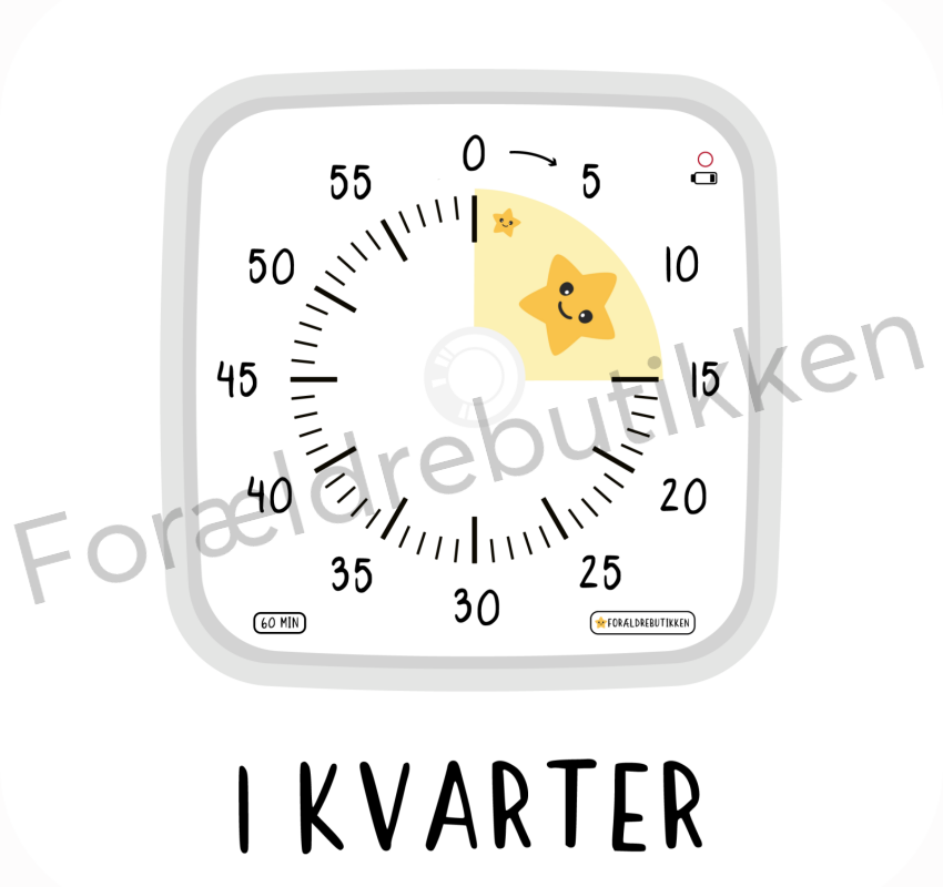 forældrebutikkens 1 kvarter piktogram