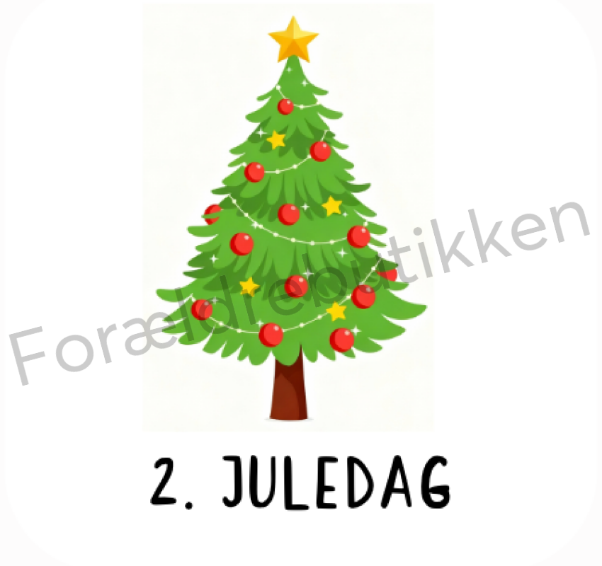 Piktogram - 2. Juledag Pædagogisk legetøj