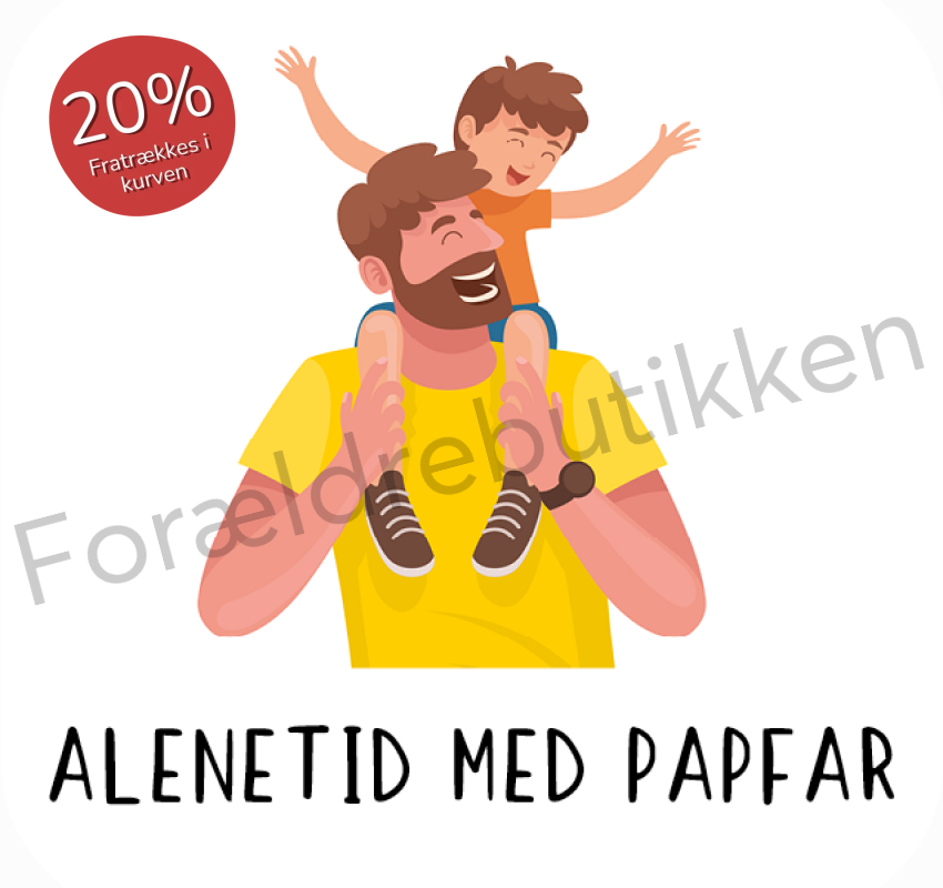 Piktogram Brik - Alenetid Med Papfar Pædagogisk Legetøj