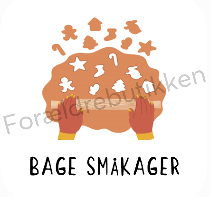 Piktogram Brik - Bage Småkager Pædagogisk Legetøj