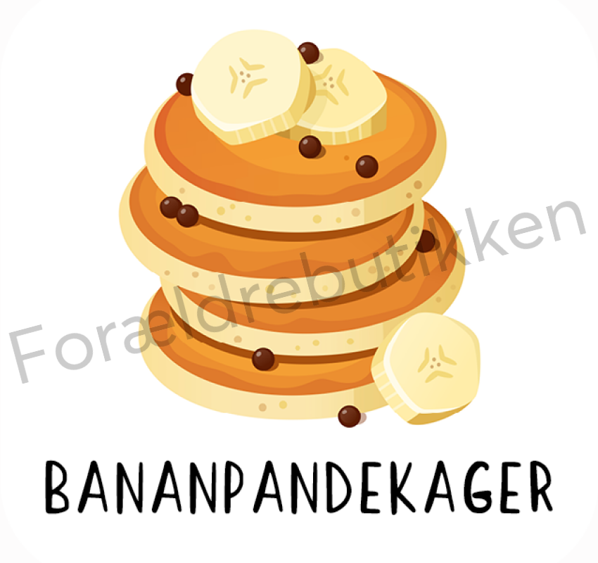 Piktogram Brik - Bananpandekager Pædagogisk Legetøj