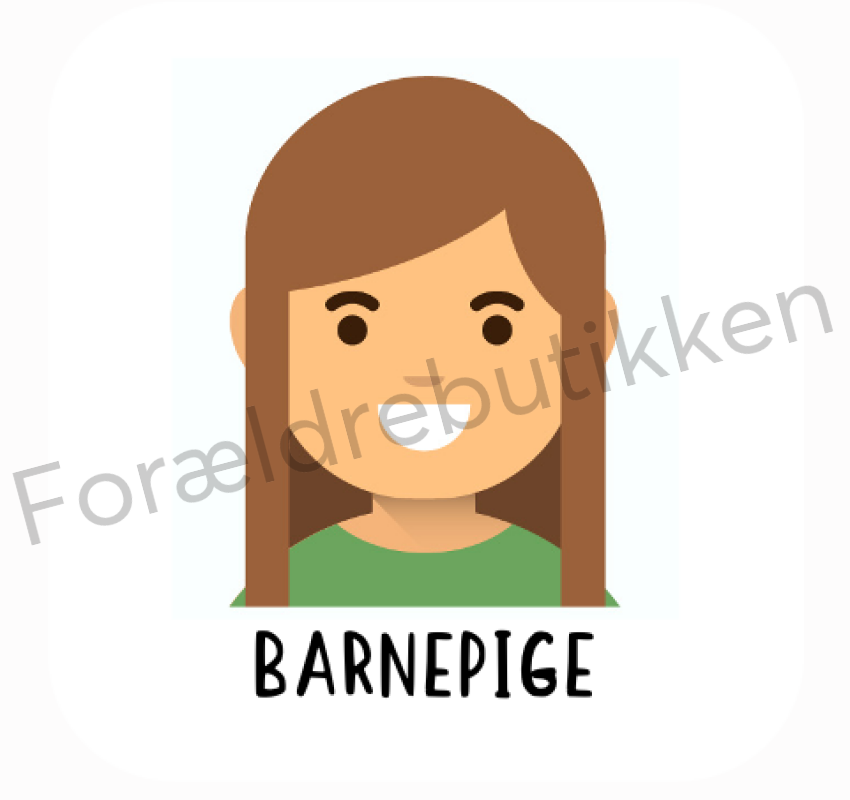 forældrebutikkens barnepige piktogram