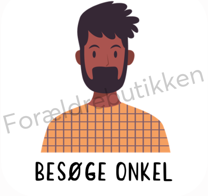 Piktogram Brik - Besøge Onkel Pædagogisk Legetøj