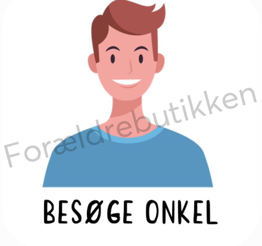 Piktogram Brik - Besøge Onkel Pædagogisk Legetøj