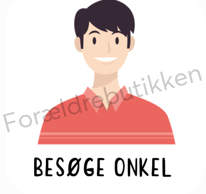Piktogram Brik - Besøge Onkel Pædagogisk Legetøj