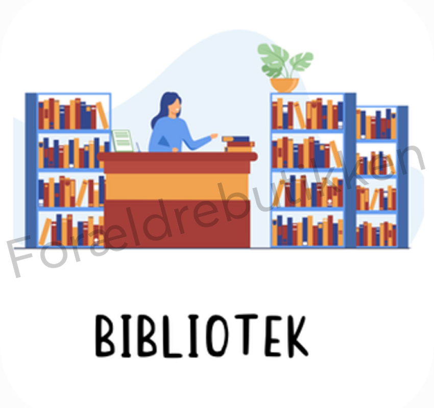Piktogram Brik - Bibliotek Pædagogisk Legetøj