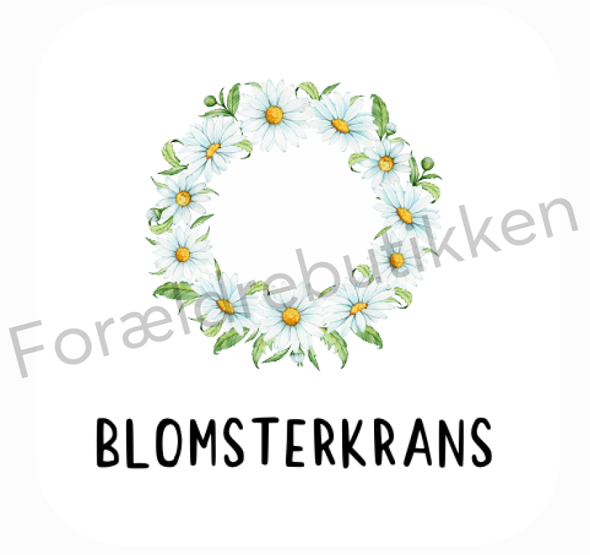 Piktogram Brik - Blomsterkrans Pædagogisk Legetøj