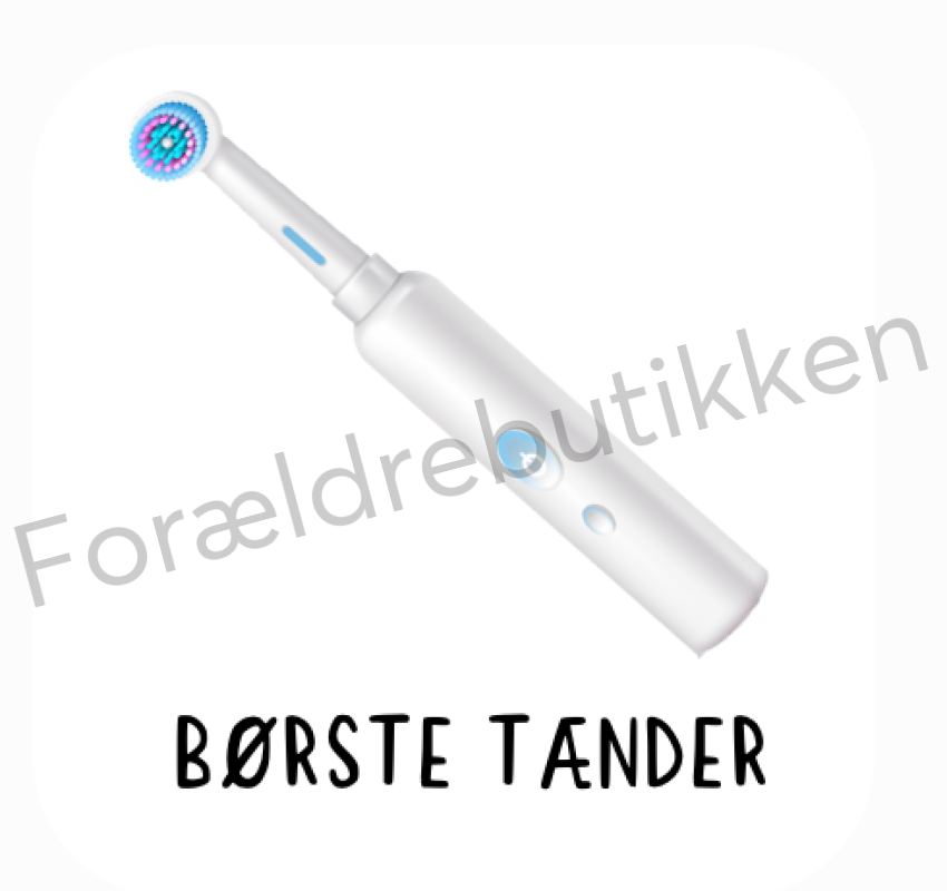 Piktogram Brik - Børste Tænder Pædagogisk Legetøj