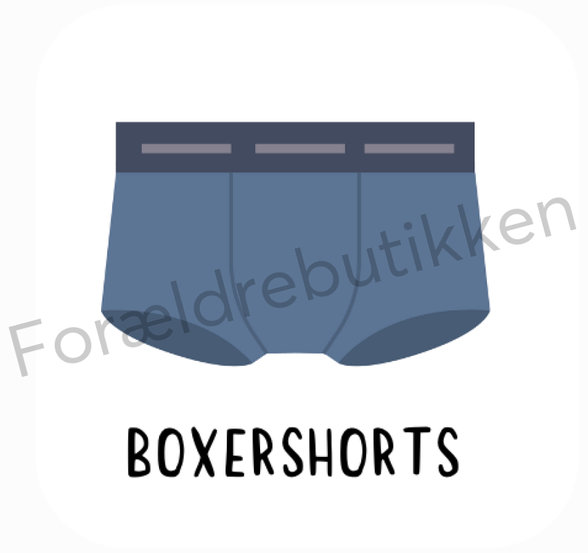 Piktogram Brik - Boxershorts Pædagogisk Legetøj