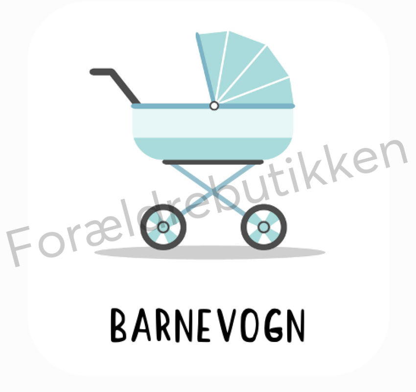Piktogram Brik - Barnevogn Pædagogisk Legetøj