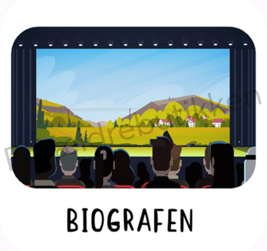 piktogrambrik - biograf