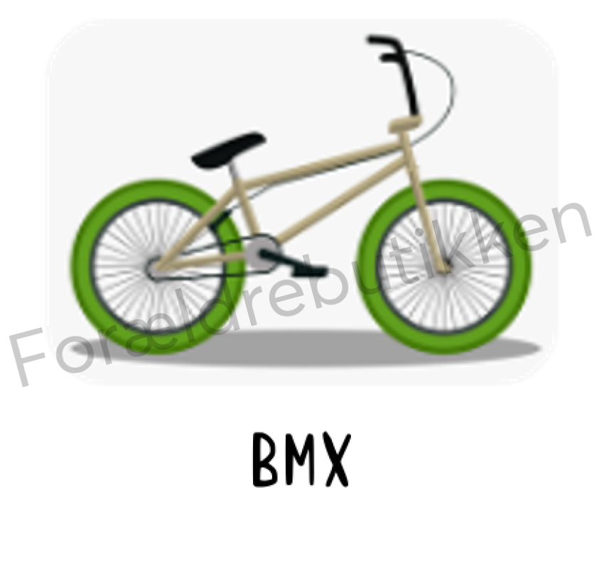 Piktogram Brik - Bmx Pædagogisk Legetøj