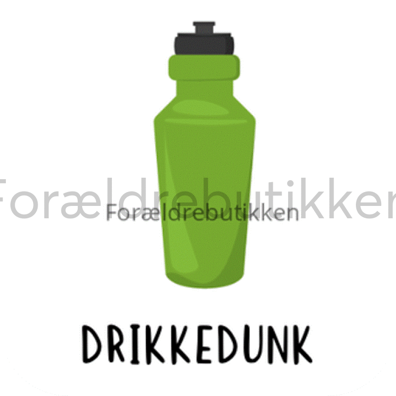 piktogrambrik - grøn drikkedunk