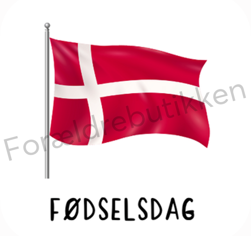 Piktogram Brik - Fødselsdag Pædagogisk Legetøj