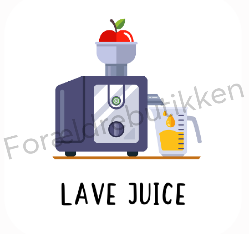 Piktogram Brik - Lave Juice Pædagogisk Legetøj