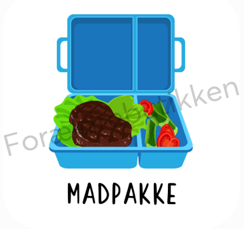 Piktogram Brik - Madpakke Pædagogisk Legetøj