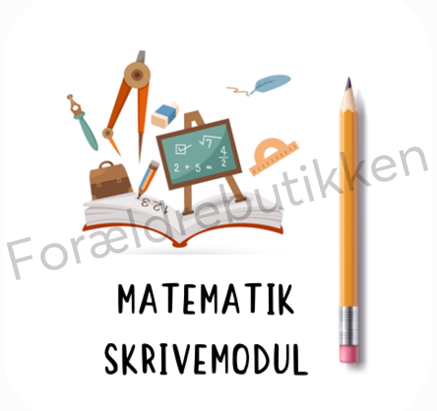 Piktogram Brik - Matematik Skrivemodul Pædagogisk Legetøj