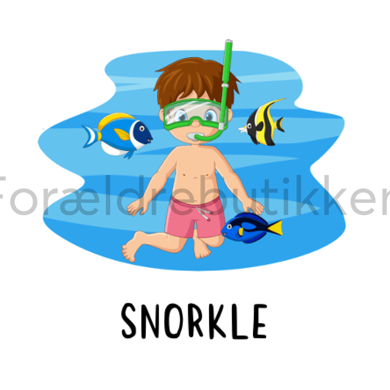 Piktogram Brik - Snorkle Pædagogisk Legetøj