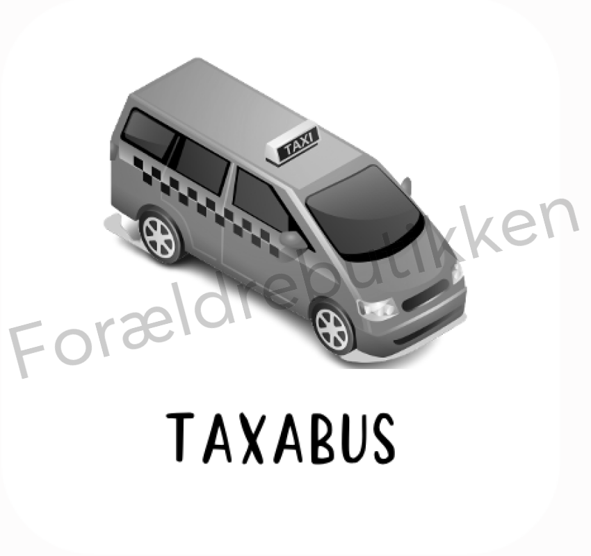 Piktogram Brik - Taxabus Pædagogisk Legetøj