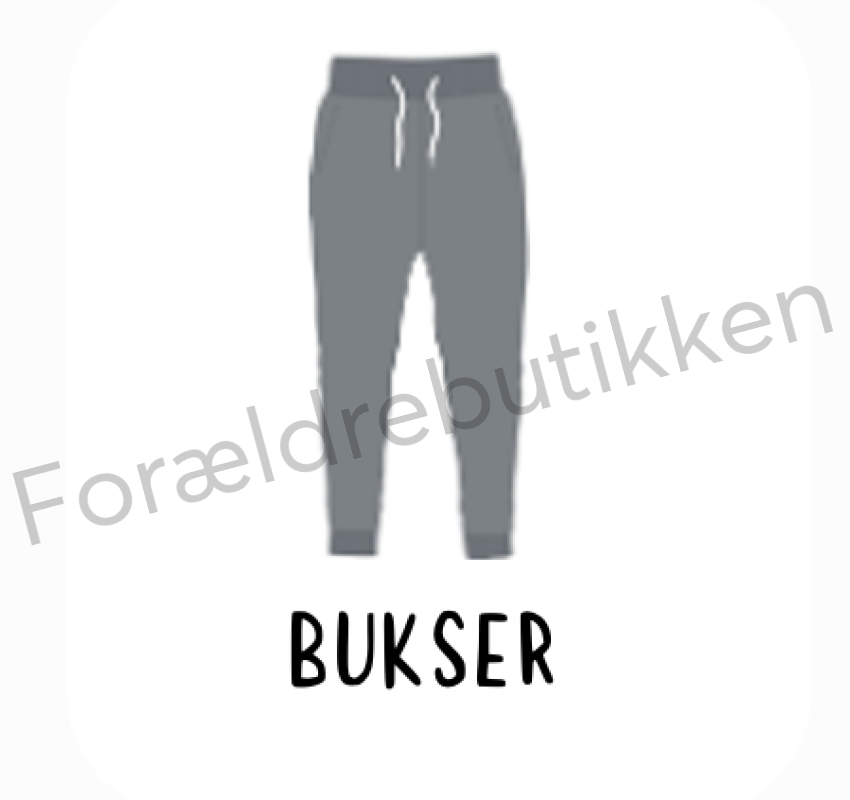 Piktogram - Bukser (Grå) Pædagogisk legetøj