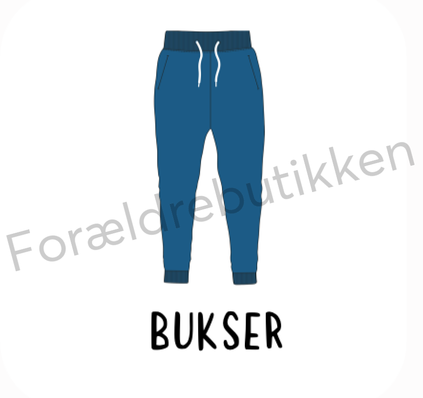 Piktogram - Bukser (Mørkeblå) Pædagogisk legetøj