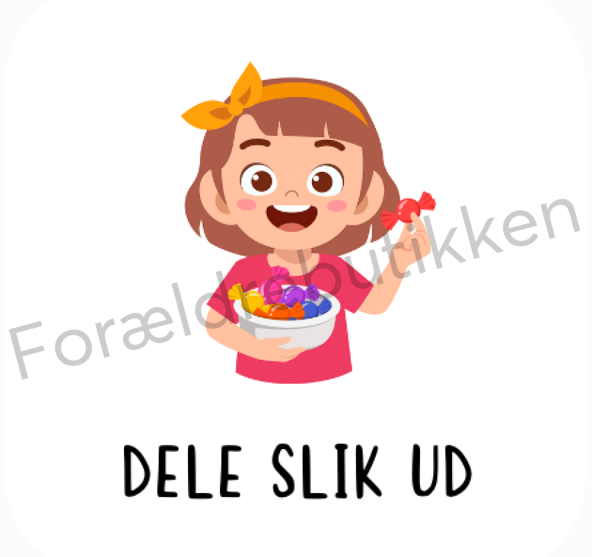 Piktogram Brik - Dele Slik Ud Pædagogisk Legetøj