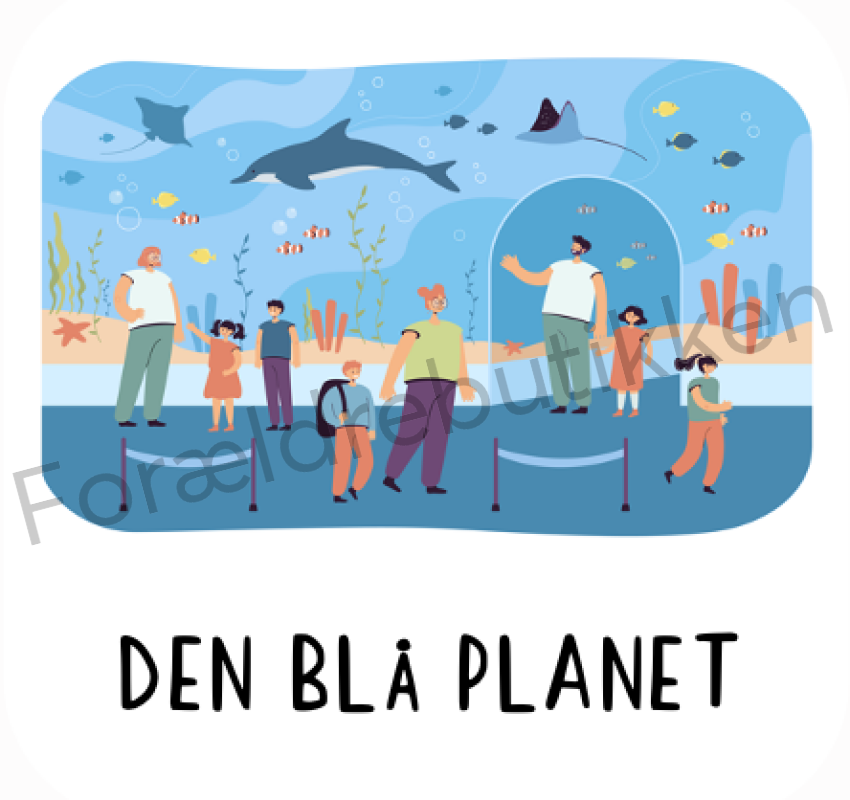Piktogram Brik - Den Blå Planet Pædagogisk Legetøj