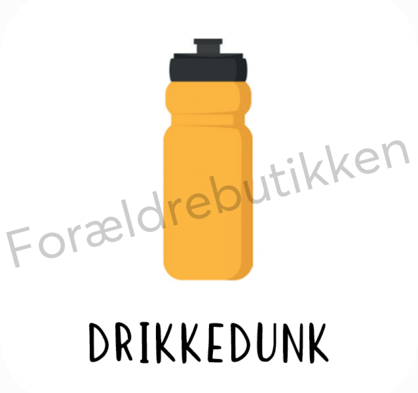 Piktogram Brik - Drikkedunk (Gul) Pædagogisk Legetøj