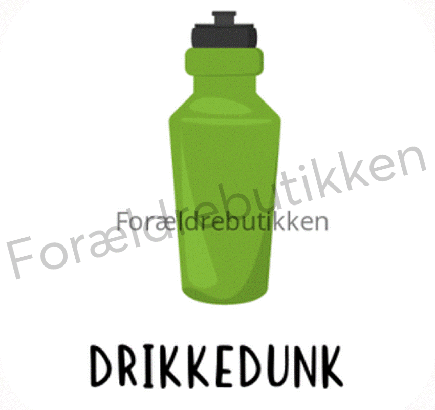 piktogrambrik - grøn drikkedunk