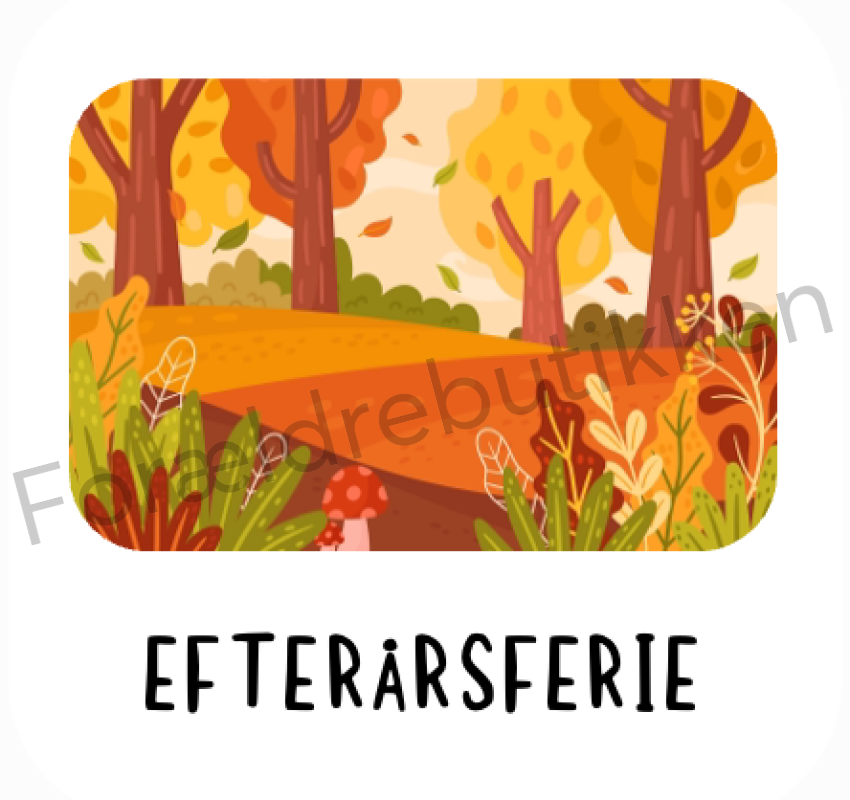 forældrebutikkens efterårsferie piktogram
