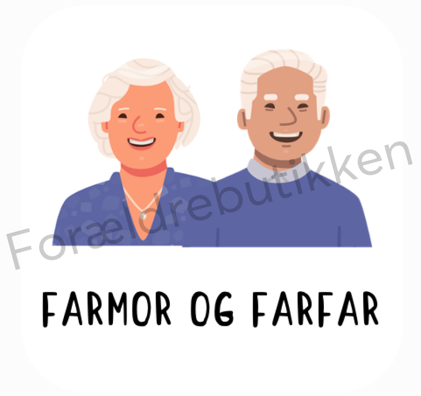 Piktogram Brik - Farmor Og Farfar Pædagogisk Legetøj