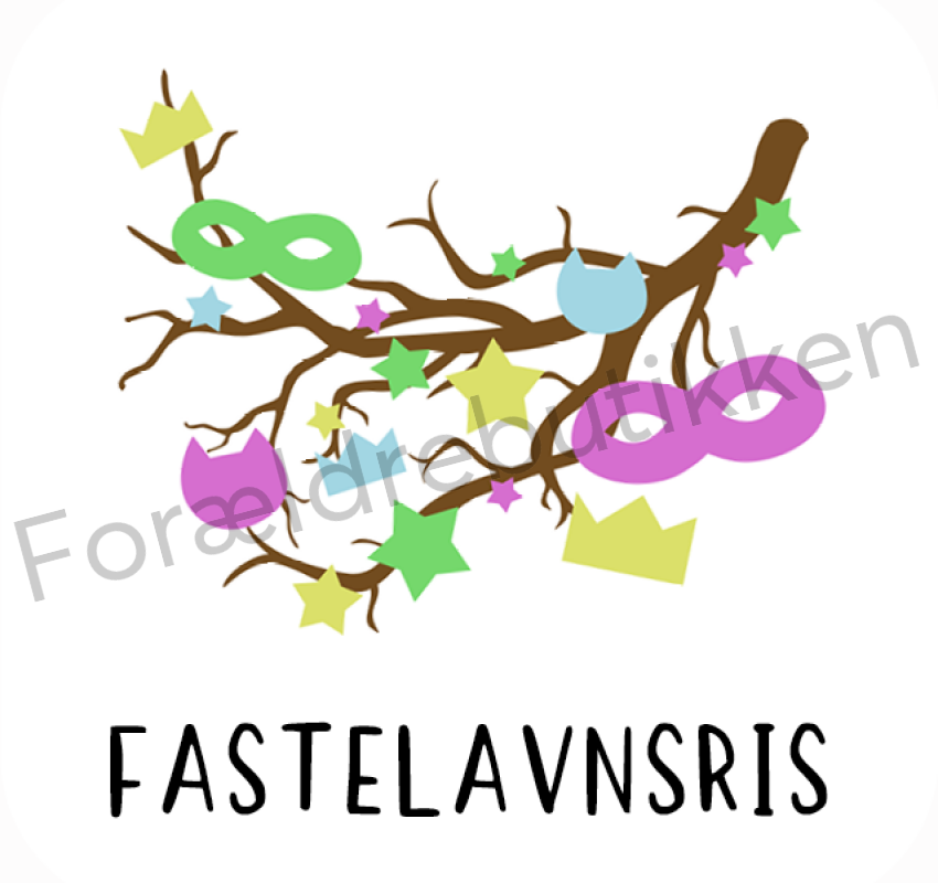 Piktogram - Fastelavnsris Pædagogisk legetøj